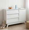 Cômoda de Bebê Raika Com Porta Branco