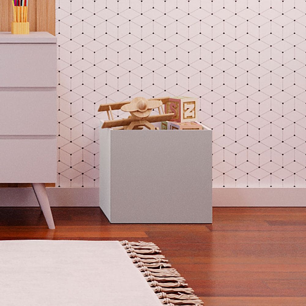 Caixa de Brinquedos Up Cinza