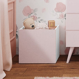 Caixa de Brinquedos Up Rosa
