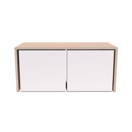 Mesa Infantil Up Carvalho com Caixa Branca