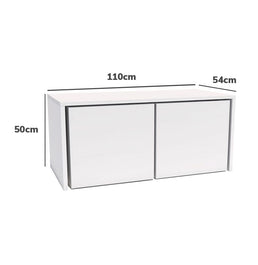 Mesa Infantil Up Branca com Caixa Branca