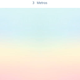 Papel de Parede Infantil Degradê Arco Íris Azul - Mural