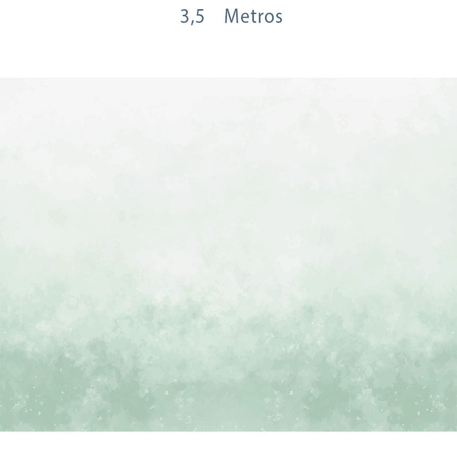 Papel de Parede Infantil Degradê Aquarela Tropical - Mural