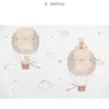 Papel de Parede Infantil Balão com Urso Miguel e Emily - Mural