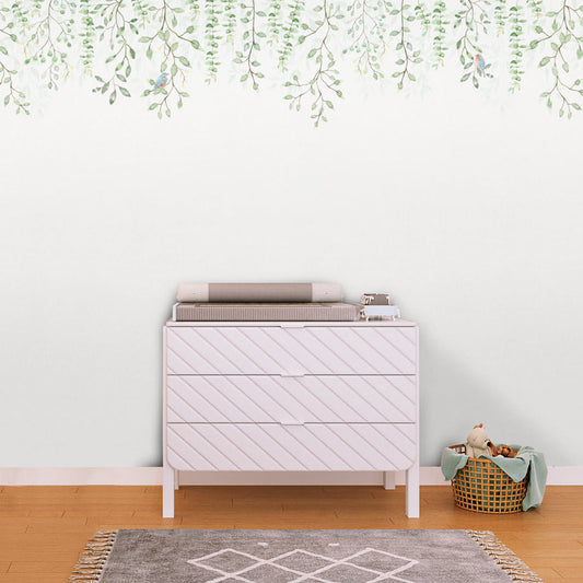 Papel de Parede Infantil Jardim Suspenso - Mural