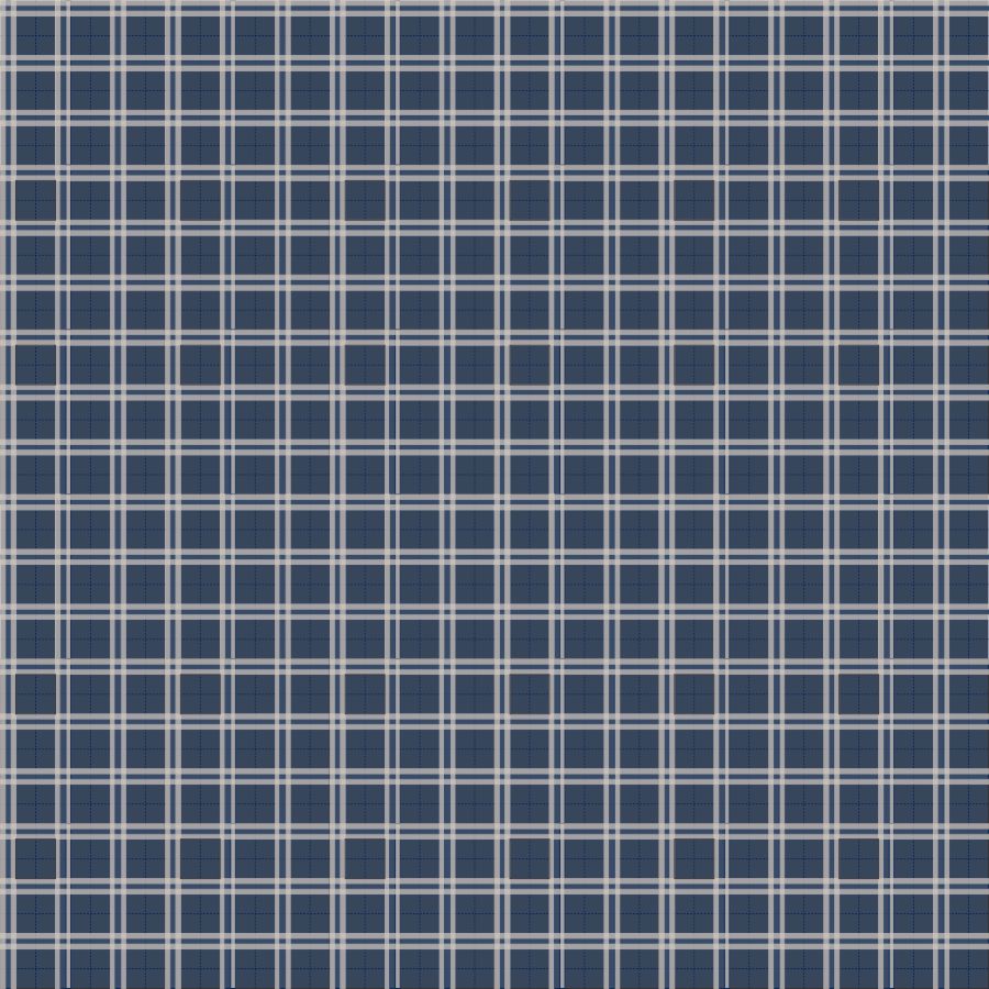 Papel de Parede Infantil Xadrez Britânico do Pippo