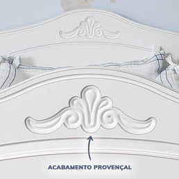 Berço Nóbile Branco Provençal