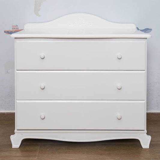 Cômoda Nóbile Branco 3 Gavetas