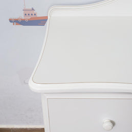 Cômoda Nóbile Branco Provençal 3 Gavetas