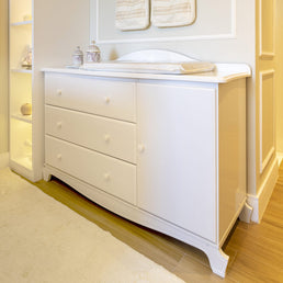 Cômoda Nóbile Branco com Porta