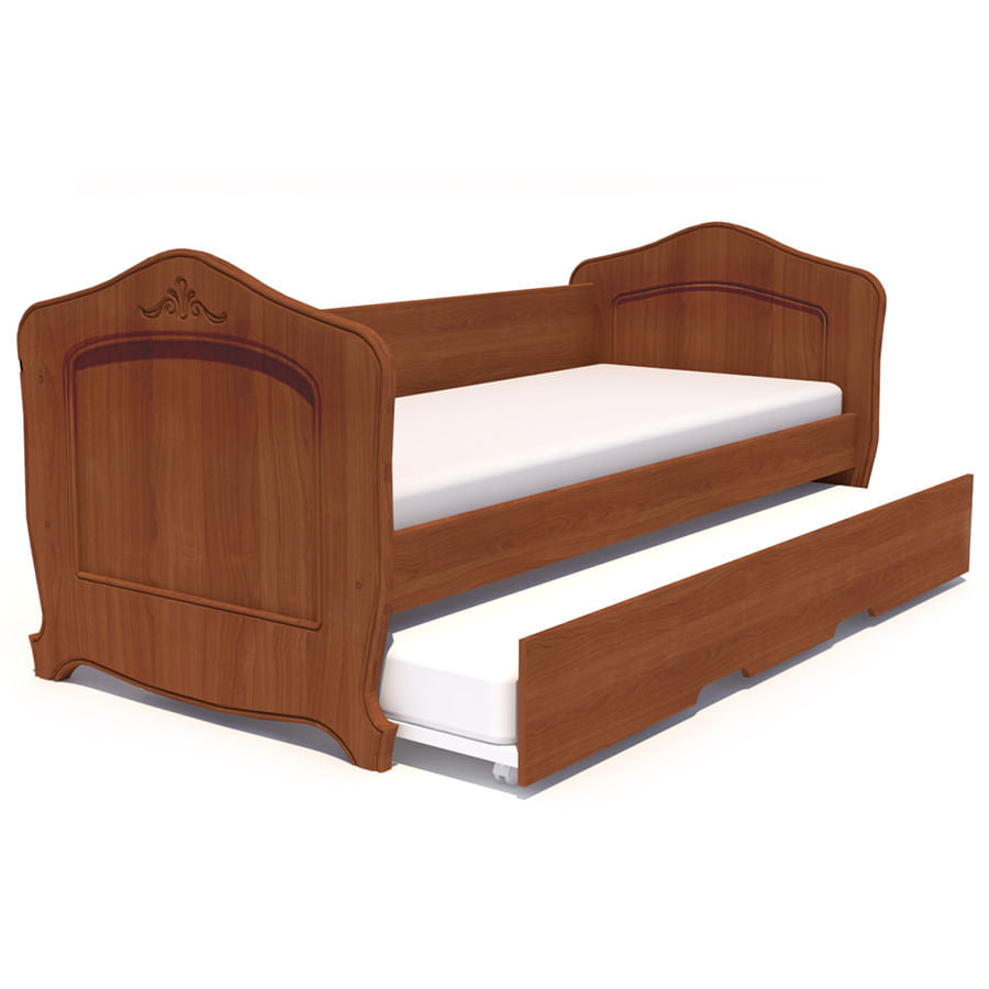 Cama Sofá Nóbile com Cama Auxiliar Madeira