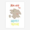 Quadro Infantil You Are My Greatest Treasure Preto