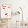 Quadro Infantil Lolla Dream Up Vermelho