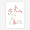 Quadro Infantil Lolla Be Lovely Rosa