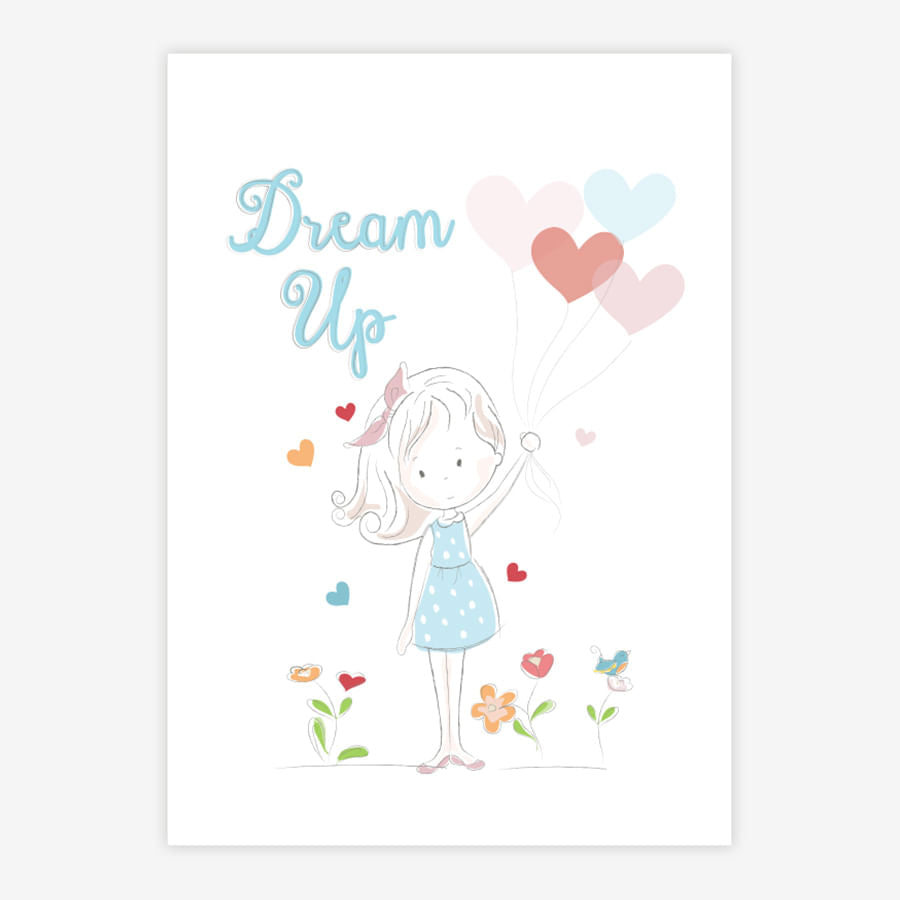 Quadro Infantil Lolla Dream Up Tifany