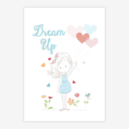 Quadro Infantil Lolla Dream Up Tifany