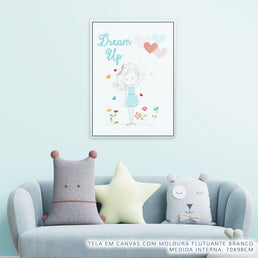 Quadro Infantil Lolla Dream Up Tifany