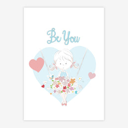 Quadro Infantil Lolla Be You Tifany