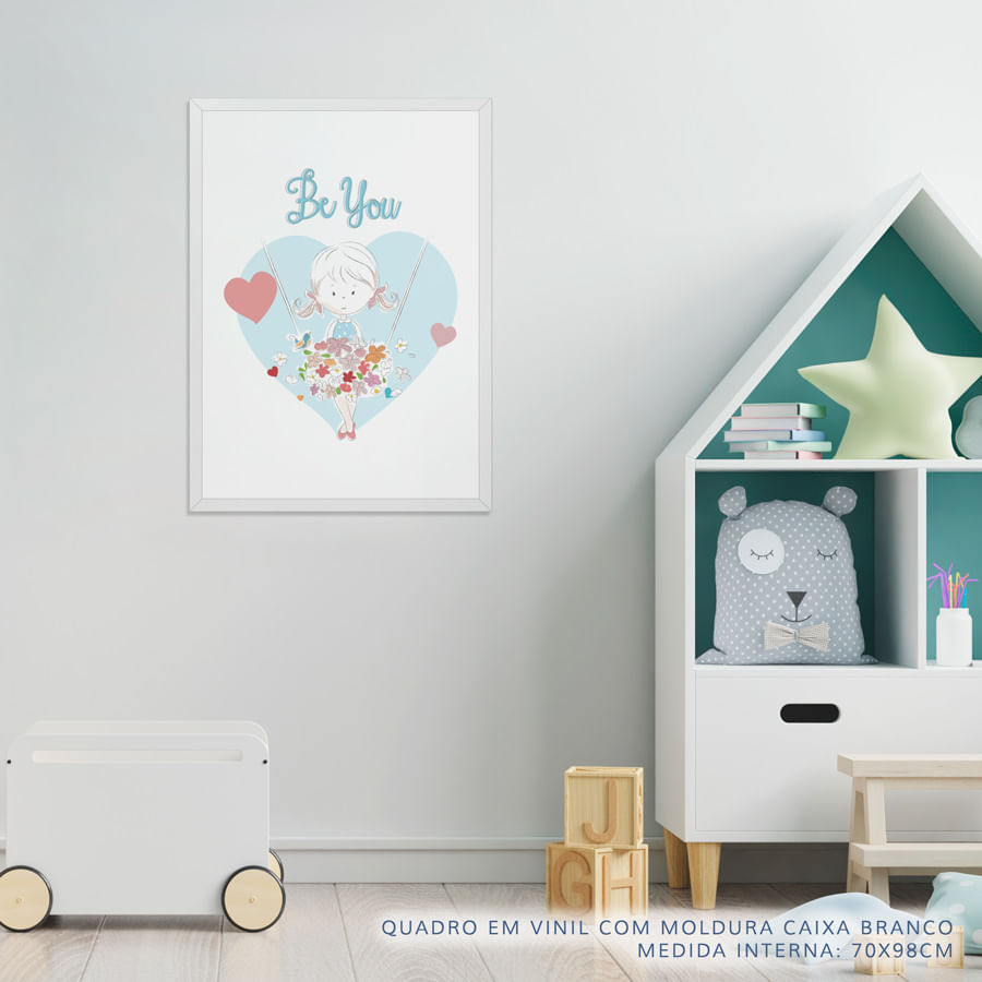Quadro Infantil Lolla Be You Tifany