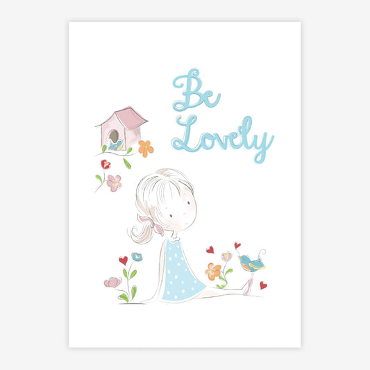 Quadro Infantil Lolla Be Lovely Tifany