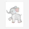 Quadro Infantil Selva Elefante Color