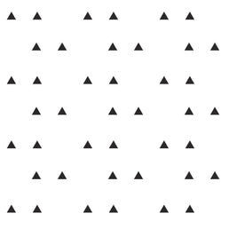 Papel de Parede Infantil Triângulo Grande Preto