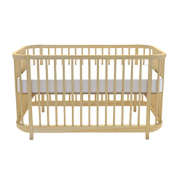 Berço Raika 3 em 1 - Madeira Clara