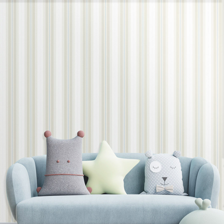 Papel de Parede Infantil Listra Classic