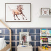 Quadro Infantil Cavalo Bege