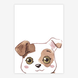 Quadro Infantil Buldogue Macho