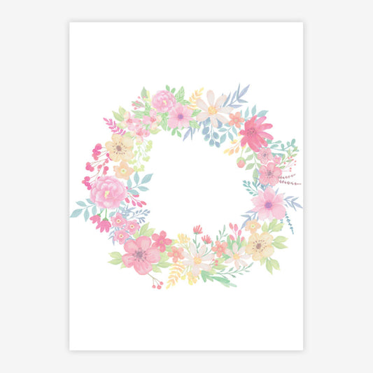 Quadro Infantil Tropical Guirlandas Tiffany