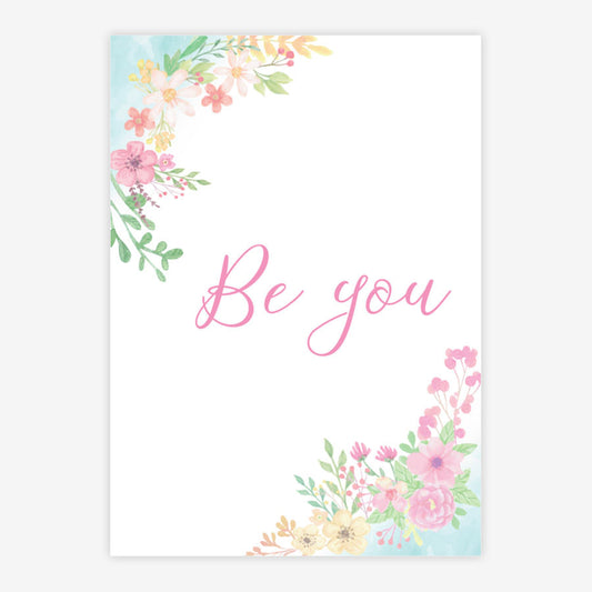 Quadro Infantil Be You Tiffany