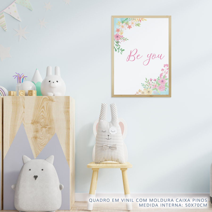 Quadro Infantil Be You Tiffany