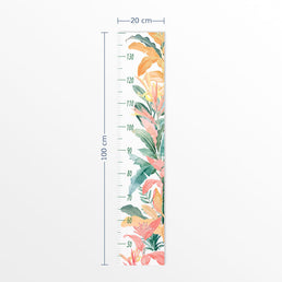 Régua de Crescimento Folhas Candy Verde