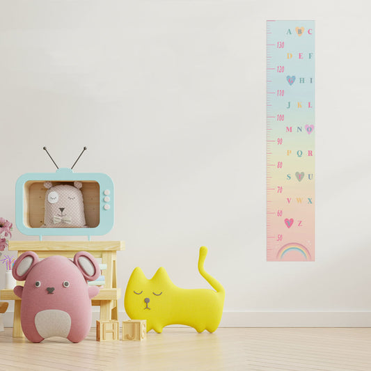 Régua de Crescimento Arco Íris Azul