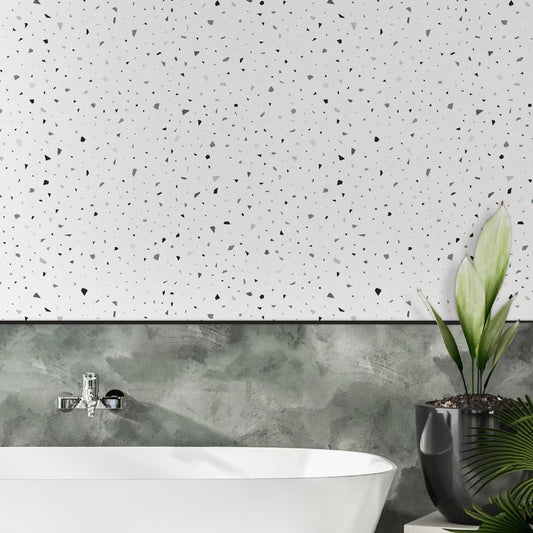 Papel de Parede Granilite Mini Textura Preto