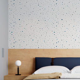 Papel de Parede Granilite Mini Textura Azul Polo