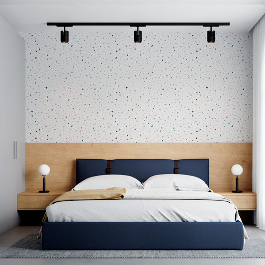 Papel de Parede Granilite Mini Textura Azul Polo