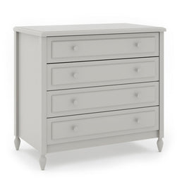 Cômoda de Bebê La Vie Cinza 4 Gavetas