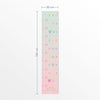 Régua de Crescimento Arco Íris Verde