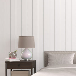 Papel de Parede Listra Lambri Cinza