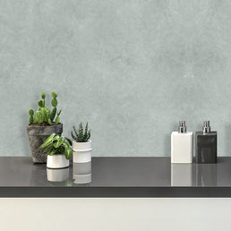 Papel de Parede Cimento Queimado Cinza