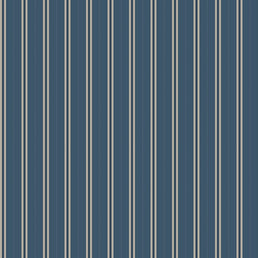 Papel de Parede Listra Britânica Azul Polo