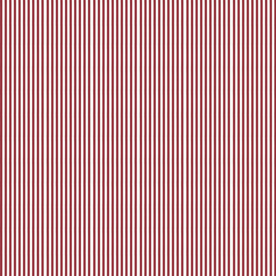 Papel de Parede Listra Aquarela Classic Vermelho