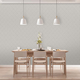 Papel de Parede Escama Losango Bege