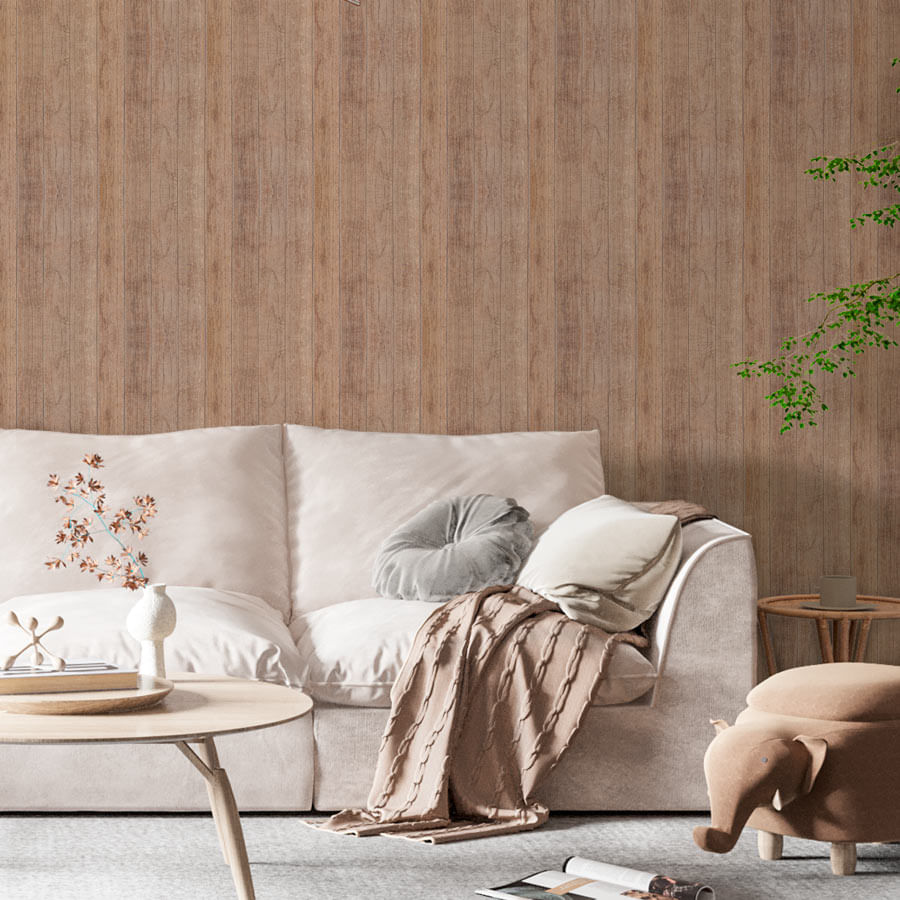 Papel de Parede Madeira Rústica