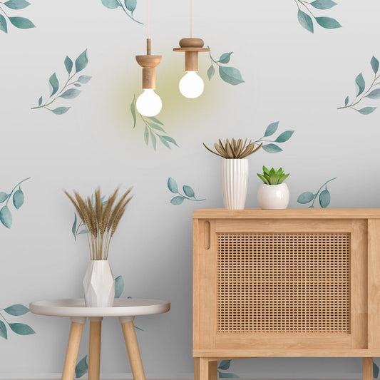 Papel de Parede Folhas Nature Tiffany