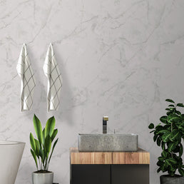 Papel de Parede Mármore Royal Cinza