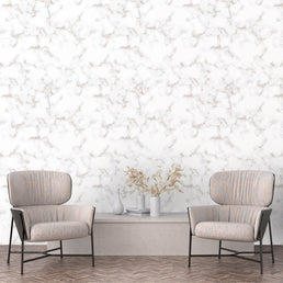 Papel de Parede Mármore Glacial Cinza