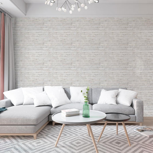 Papel de Parede Tijolo Branco